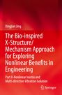 Roter Hintergrund, Titel: "The Bio-inspired X-Structure/Mechanism Approach...", Autor: Xingjian Jing, Logo von Springer.