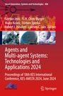 Oben: "Smart Innovation, Systems and Technologies 406". Autoren: Gordan Jezic u.a. Titel: "Agents and Multi-agent Systems: Technologies and Applications 2024". Unten: Logo von KES International und Springer.