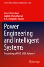 Roter Hintergrund oben, blauer unten. Titel: "Power Engineering and Intelligent Systems". Springer-Logo unten.