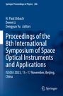 Titel: Proceedings of the 8th International Symposium of Space Optical Instruments and Applications. Blaues Cover. Springer-Logo.