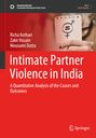 Ein rotes Buchcover mit Texten: Titel "Intimate Partner Violence in India", Autoren "Richa Kothari, Zakir Husain, Mousumi Dutta".