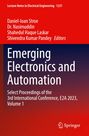 Titel: "Emerging Electronics and Automation". Herausgeber: Daniel-Ioan Stroe u.a. Oben rot, unten blau. Springer-Logo.