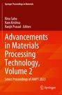 "Springer Proceedings in Materials", rote und orange Farben, Namen der Herausgeber, Titel über Materialverarbeitung, Springer-Logo.