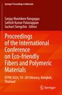 "Proceedings of the International Conference on Eco-friendly Fibers and Polymeric Materials, EFPM 2024, Bangkok, Thailand." Orange Hintergrund, Springer-Logo unten.