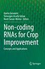 Buchtitel: "Non-coding RNAs for Crop Improvement: Concepts and Applications". Grüner Hintergrund mit Springer-Logo.