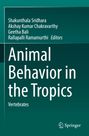 Buchtitel: "Animal Behavior in the Tropics: Vertebrates". Herausgeber: Shakunthala Sridhara und andere. Grüner Hintergrund.
