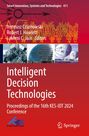 Titel: "Intelligent Decision Technologies". Konferenzbeiträge KES-IDT 2024. Oben technische und futuristische Bilder.