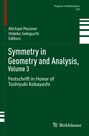 "Symmetry in Geometry and Analysis, Volume 3" von Michael Pevzner und Hideko Sekiguchi auf grünem Hintergrund.