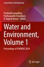 „Water and Environment, Volume 1“ auf rotem Hintergrund, Springer-Logo unten rechts.
