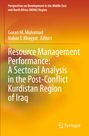 "Resource Management Performance" in weiß auf orange-gelbem Verlaufshintergrund. Springer-Logo unten rechts.