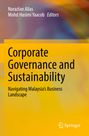 "Corporate Governance and Sustainability", mit buntem Hintergrund in Gelb und Orange, Springer-Logo unten rechts.