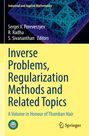 Buchtitel: "Inverse Problems, Regularization Methods and Related Topics". Oben geometrisches Fraktal in Blau und Violett.