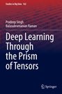 Text: "Deep Learning Through the Prism of Tensors". Autoren: Pradeep Singh, Balasubramanian Raman. Hintergrund: Binärcode.