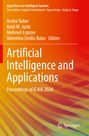 Titel: "Artificial Intelligence and Applications". Herausgeber: Amita Yadav, Amit M. Joshi. Farben: Rot, Orange, Gelb. Springer-Logo.