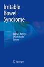 Text: "Irritable Bowel Syndrome, Takeshi Kamiya, Shin Fukudo, Editors." Blaues, schlichtes Design mit Springer-Logo.