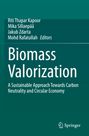 "Biomass Valorization: A Sustainable Approach Towards Carbon Neutrality and Circular Economy." Unten Springer-Logo.