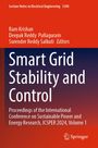 "Smart Grid Stability and Control" von Ram Krishan und anderen. Springer-Logo unten rechts.