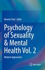 Titel: Psychology of Sexuality & Mental Health Vol. 2. Editor: Naveen Pant. Farbiges abstraktes Hintergrundmuster. Springer-Logo.