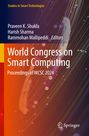 „World Congress on Smart Computing. Proceedings of WCSC 2024“. Bunte, dynamische Linien und Glühpunkte.