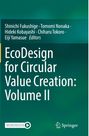 „EcoDesign for Circular Value Creation: Volume II“, Herausgeber: Shinichi Fukushige und andere. Grüner Hintergrund.