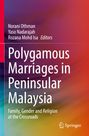 Text: "Polygamous Marriages in Peninsular Malaysia: Family, Gender and Religion at the Crossroads." Hintergrund: Bunte Verläufe.