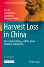 "Harvest Loss in China" von Xue Qu et al., Thema: Reis, Mechanisierung. Statue eines Löwen im Hintergrund.