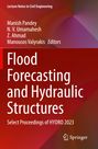 "Lecture Notes in Civil Engineering", "Flood Forecasting and Hydraulic Structures", Autorenliste. Roter Hintergrund.
