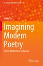 „Sinophone and Taiwan Studies 8“, „Nikky Lin“, „Imagining Modern Poetry“, „Poetic Modernisms in Taiwan“. Orange Punkte-Muster.