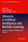 "Advances in Artificial Intelligence and Machine Learning" Buchcover mit rotem und dunkelblauem Farbverlauf.