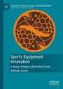 "Sports Equipment Innovation: A Study of Italian and French Cases" von Raffaele Cecere. Logo mit stilisiertem Fischmotiv.