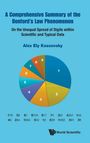 Alex Ely Kossovsky: Comprehensive Summary Of The Benford's Law Phenomenon, A, Buch