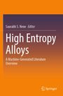 : High Entropy Alloys, Buch