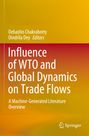 Titel: "Influence of WTO and Global Dynamics on Trade Flows". Orange-gelber Hintergrund, Springer-Logo unten.