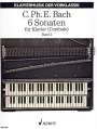 Carl Philipp Emanuel Bach: Bach, Carl Philipp E:Sechs Sonaten /Klav /GH, Noten