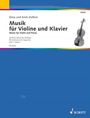 : Musik für Violine und Klavier, Noten