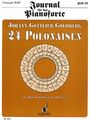 Johann Gottlieb Goldberg: 24 Polonaisen in allen Tonarte, Noten