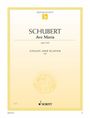 Franz Schubert: Ave Maria G-Dur op. 52/6 D 839, Noten