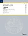 Giovanni Battista Bononcini: Bononc.,G.B.        :7 Suiten /E /2bfl-a,bc /GH, Noten