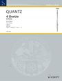 Johann Joachim Quantz: 6 Duette op. 2, Noten