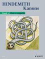 : Kanons, Chorpartitur. Bd.1, Noten