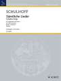Erwin Schulhoff: Sämtliche Lieder II, Noten