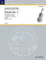 Nikolai Kapustin: Sonata No. 1 Nr. 1 op. 63 (1991), Noten