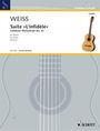 Silvius Leopold Weiss: Suite "L'Infidele", Noten