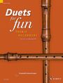 : Duets for fun: Treble Recorder. 2 Alt-Blockflöten, Buch