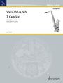 Jörg Widmann: 7 Capricci für Saxophonquartett (2021), Noten