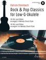 : Rock & Pop Classics for "Low G"-Ukulele, Buch