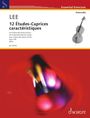 Sebastian Lee: 12 Etudes-Caprices caracteristiques, Noten