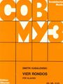Dimitri Kabalewsky: 4 Rondos für Klavier op. 60, Noten