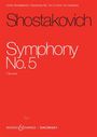 Dmitri Schostakowitsch: Sinfonie Nr. 5 d-Moll op. 47, Noten