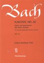 Johann Sebastian Bach: Kantate BWV 40 'Darzu ist ersc, Noten